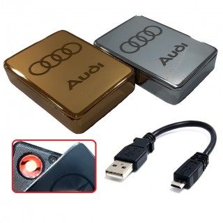 Електронна USB запалка за цигари с лого на AUDI